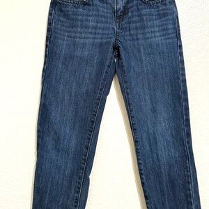 Dark Blue Straight Leg boys' jeans.